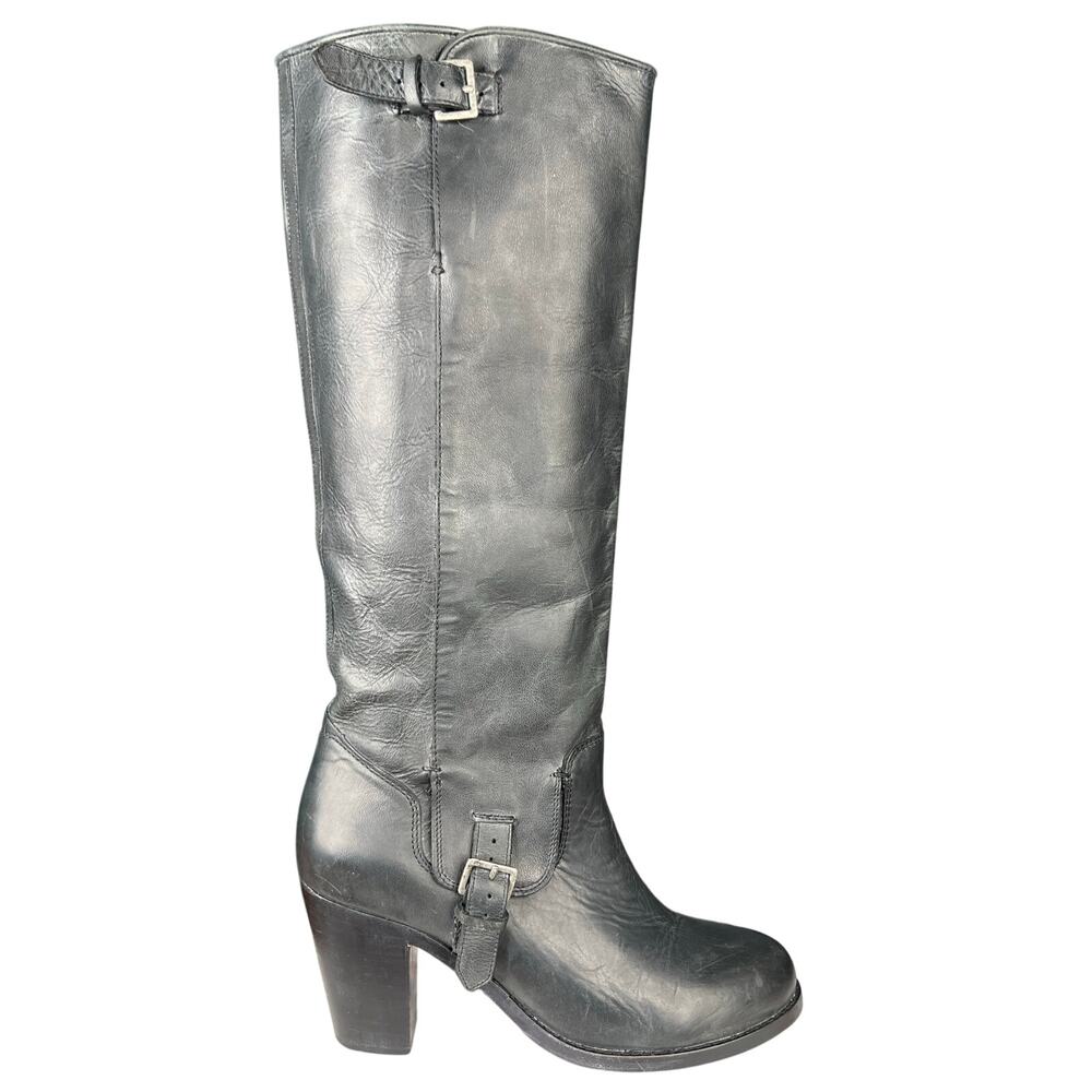 Ariat Women’s Gold Coast Black Leather Riding Boots Size US 10